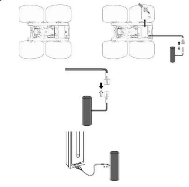 Kmart 43232185 RC Stunt Bounce Car - fig 3