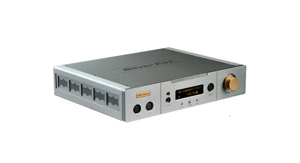 Cen Grand 9i-906 Silver Fox Headphone Amplifier User Manual Cen Grand 9i-906 Silver Fox Headphone Amplifier User Manual