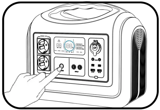 VOLTERO PS18 1800W Portable Power Station - Direction of Use 4