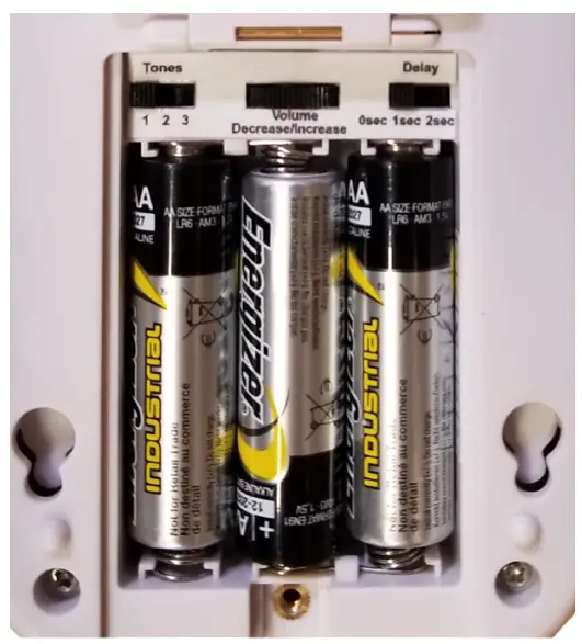 Install 3-AA Batteries