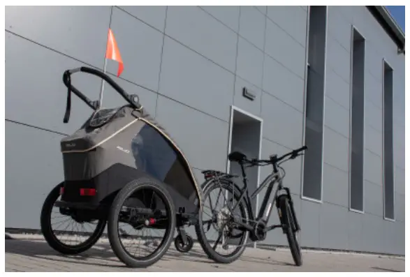 Attaching Trailer To Bicycle