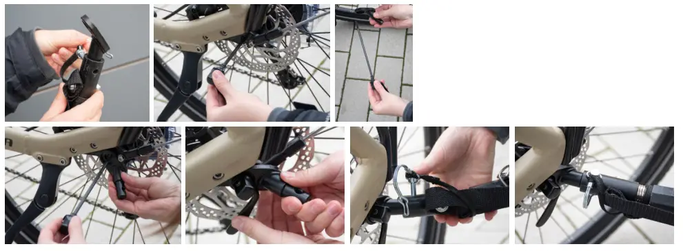 Attaching Trailer To Bicycle