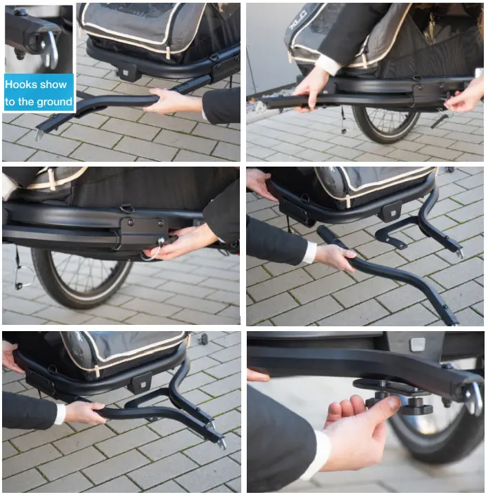 Attaching Jogger Wheel