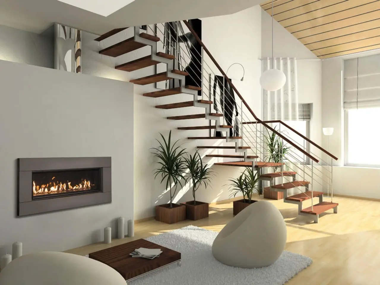 TOWN COUNTRY TCWS38 Linear Direct Vent Fireplace