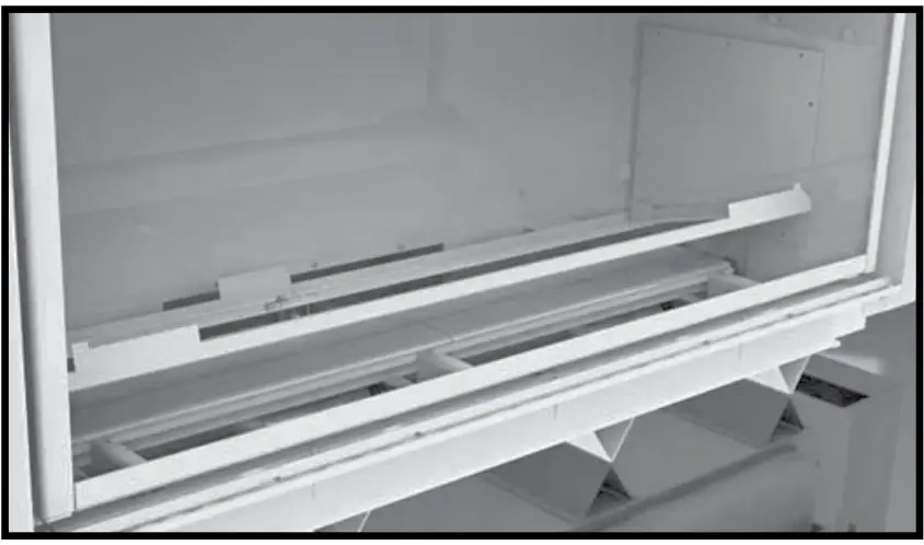 Burner tray installation