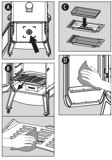 PIT BOSS 11019 4 Series Vertical Pellet Smoker-FIG10