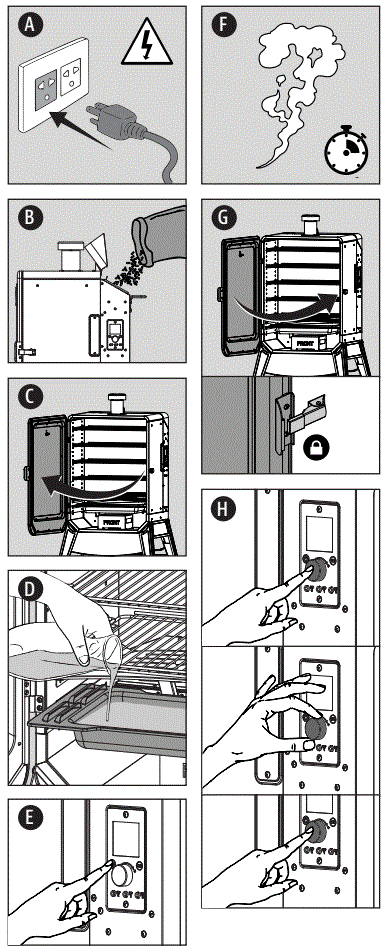 PIT BOSS 11019 4 Series Vertical Pellet Smoker-FIG7