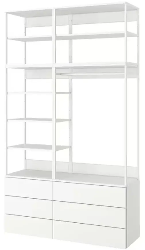 IKEA PLATSA Wardrobe with 6 Drawers