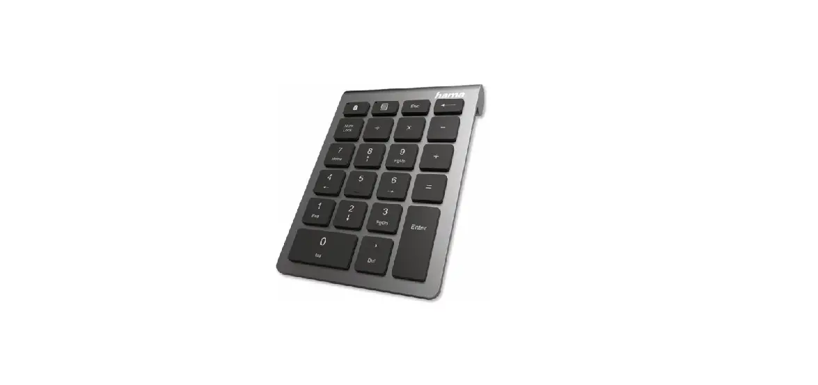 Hama Bluetooth Keypad Kw-240bt Instructions