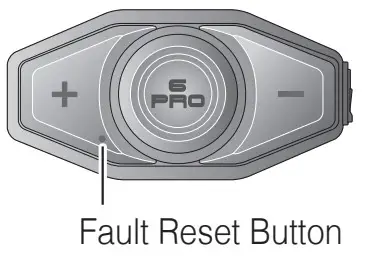 SENA DWO6 PRO Bluetooth Helmet Headset - Fault Reset