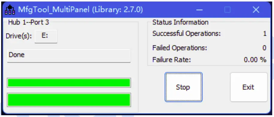 Successful Firmware Upgrade