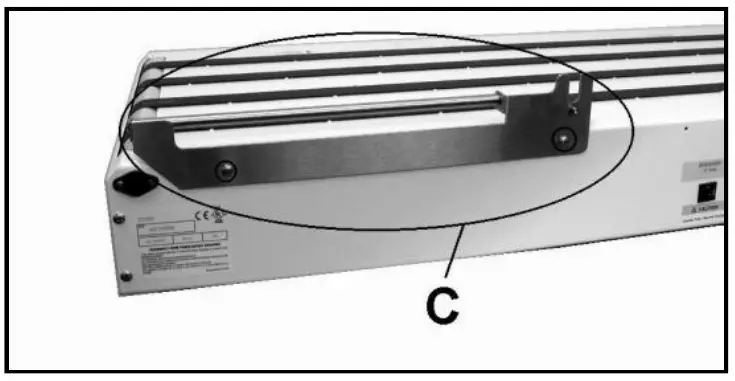 ASTRO CDM 700 Series Conveyor Stacker  - Bracket 1