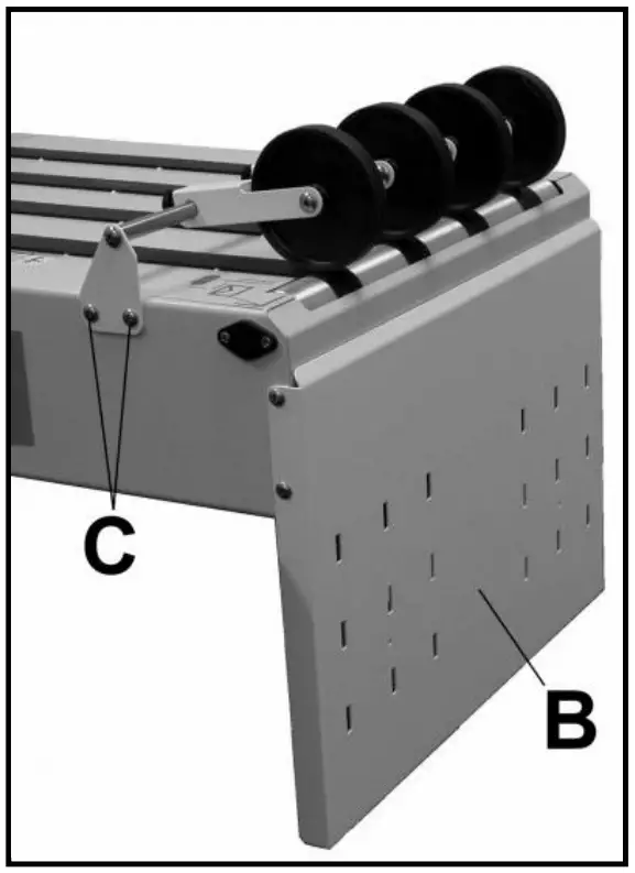 ASTRO CDM 700 Series Conveyor Stacker  -Cover Plate 1