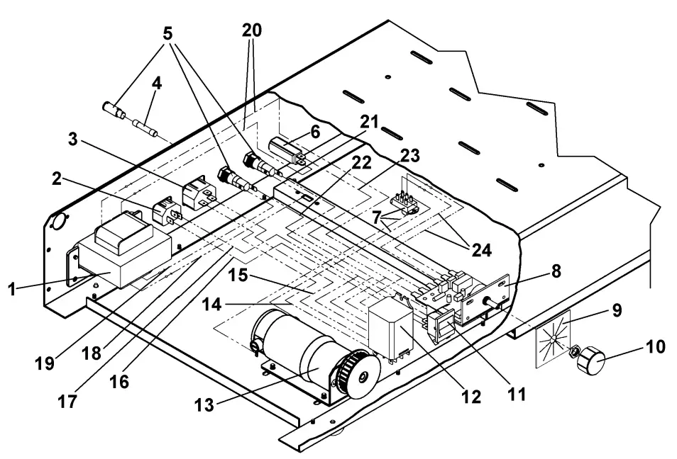 ASTRO CDM 700 Series Conveyor Stacker  - PARTS CATALOG 1