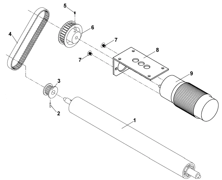 ASTRO CDM 700 Series Conveyor Stacker  - PARTS CATALOG 2