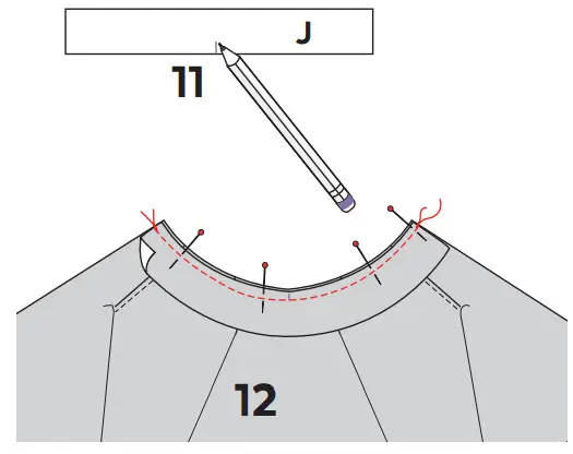 Jalie 4237 FIONA Raglan Sleeve Leotards - BINDING