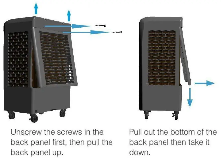 L B WHITE-PC-31-Portable-Evaporative-Cooler-7