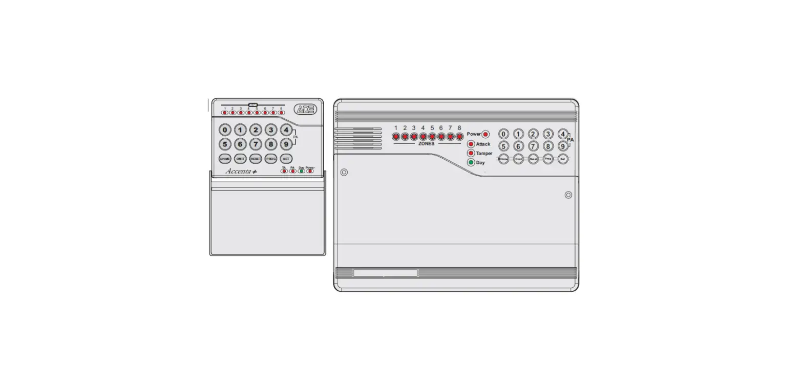 Accenta Intruder Alarm System Operating Instructions