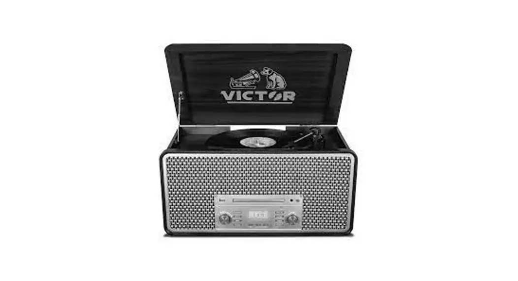 Victor Vwrp-5000-gr 8-in-1 Wood Music Center Instruction Manual