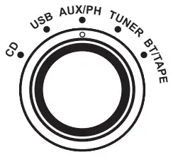 VICTOR VWRP-5000-GR 8-IN-1 Wood Music Center - icon 10