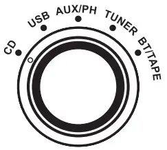 VICTOR VWRP-5000-GR 8-IN-1 Wood Music Center - icon 8