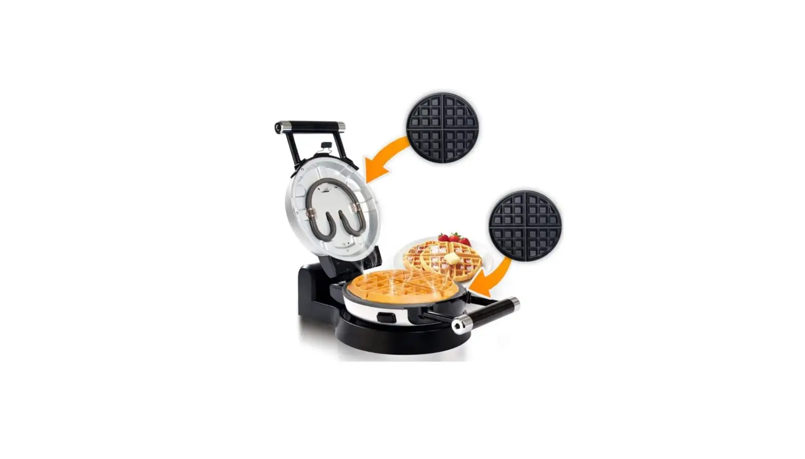 Secura Ks-308 Automatic Waffle Maker User Manual