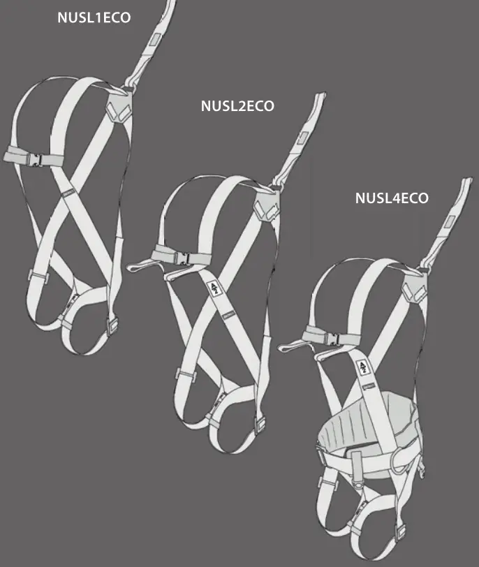 neofeu NUSL1ECO Full Body Harness