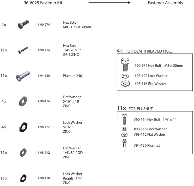RANGER DESIGN 6550-FTS Shelving Track Kit-fig2