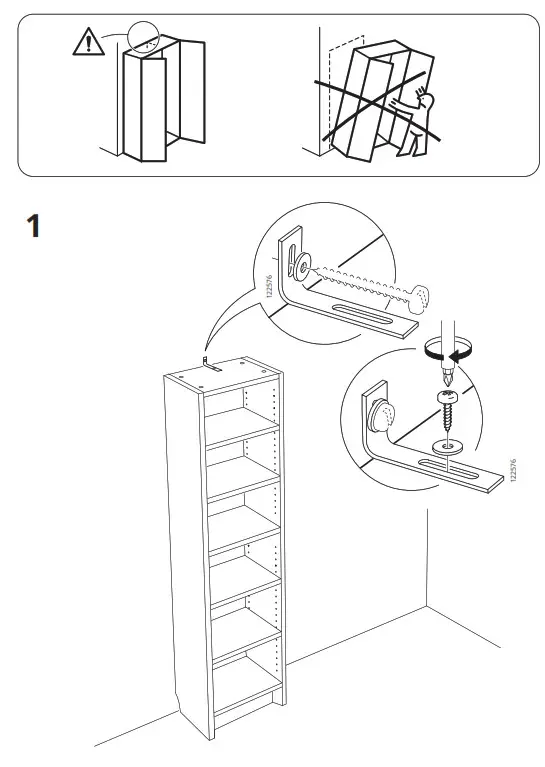 IKEA 404.075.64 OXBERG Bookcase with Doors- fig 2