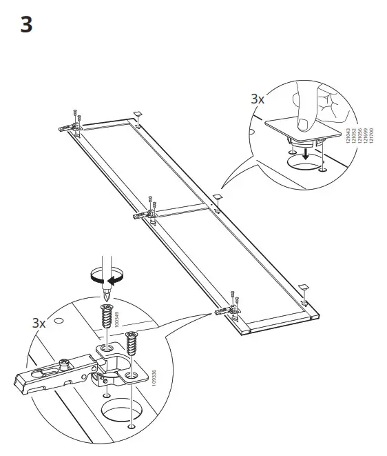 IKEA 404.075.64 OXBERG Bookcase with Doors- fig 5