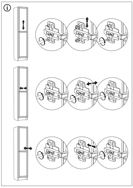 IKEA 404.075.64 OXBERG Bookcase with Doors- fig 9