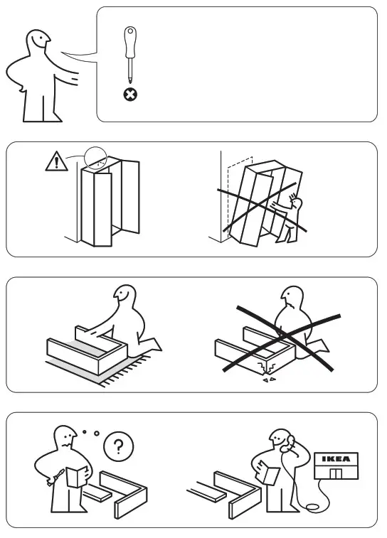 IKEA 404.075.64 OXBERG Bookcase with Doors- fig