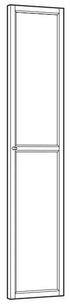 IKEA 404.075.64 OXBERG Bookcase with Doors