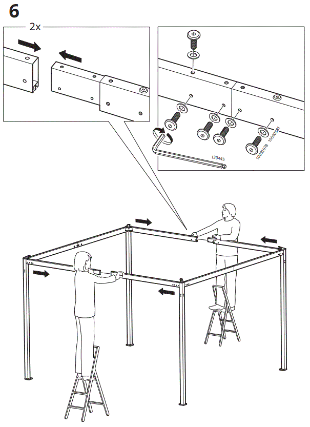 IKEA-FAGELON-300x300-cm-Gazebo-fig-10