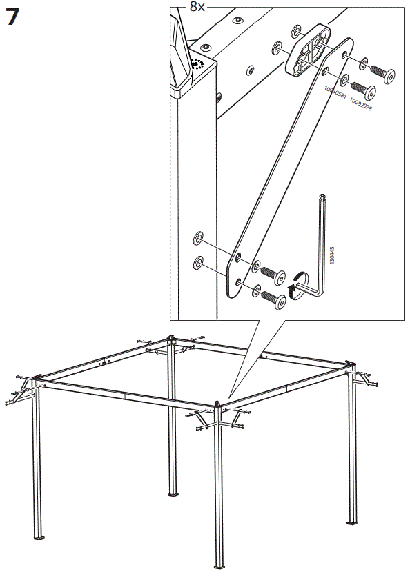IKEA-FAGELON-300x300-cm-Gazebo-fig-11