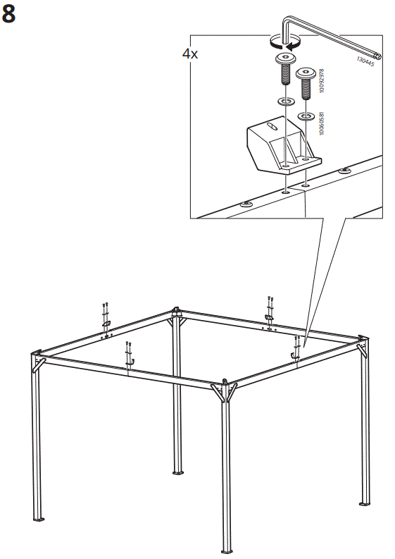 IKEA-FAGELON-300x300-cm-Gazebo-fig-12