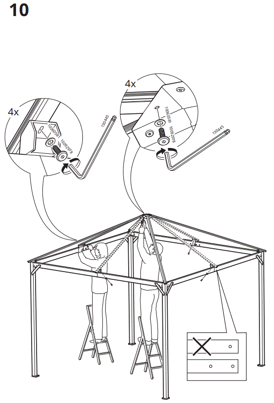IKEA-FAGELON-300x300-cm-Gazebo-fig-14