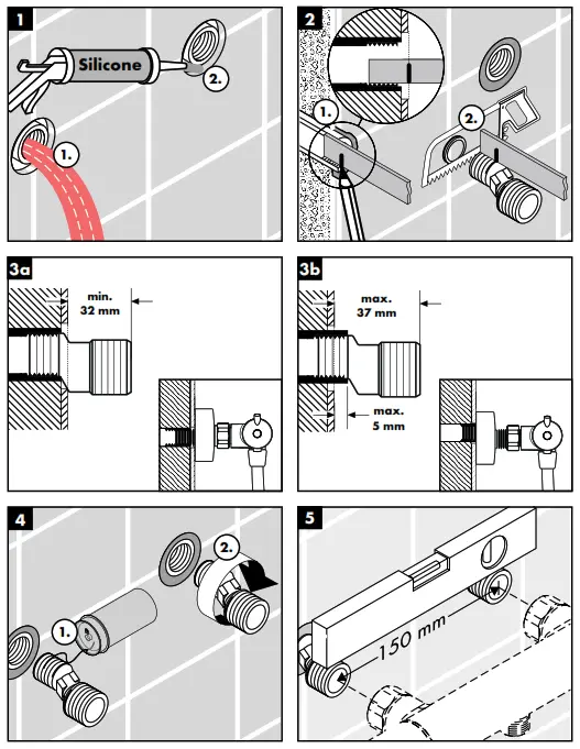 hansgrohe Ecostat Mixers - Figure1