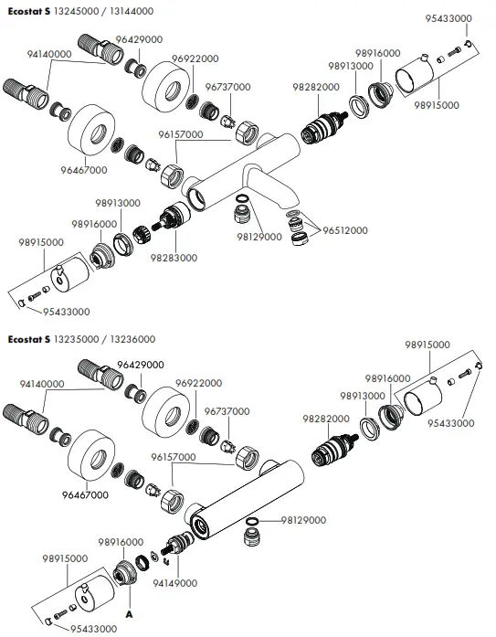 hansgrohe Ecostat Mixers - Figure13