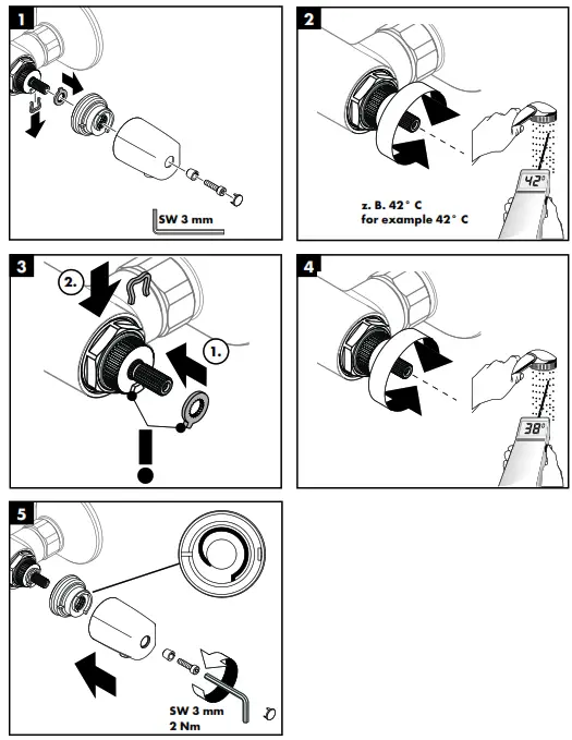 hansgrohe Ecostat Mixers - Figure3