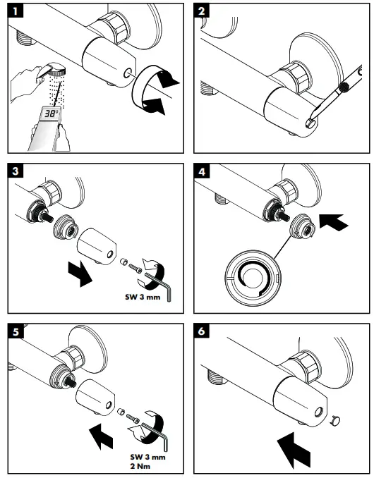 hansgrohe Ecostat Mixers - Figure4