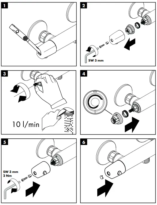 hansgrohe Ecostat Mixers - Figure5