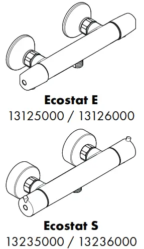 hansgrohe Ecostat Mixers
