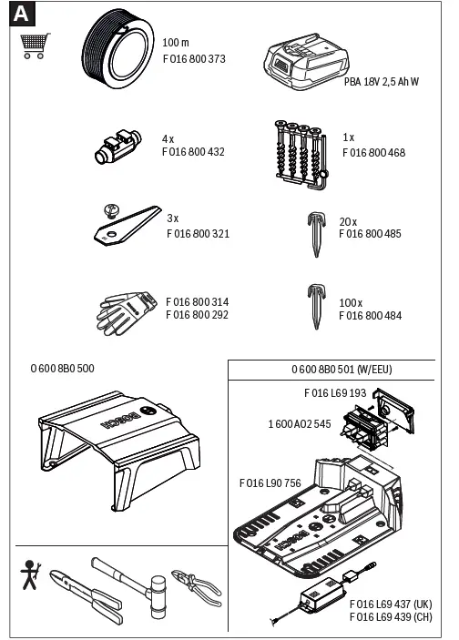 BOSCH S-500,-S-plus 500-M-700-M-plus-700-Indego-36