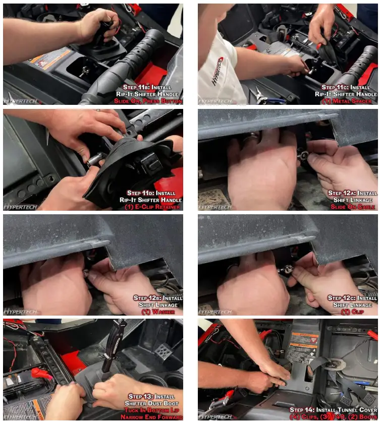 HYPERTECH 3001006 Rip It Pistol Grip Shifter - Grip Shifter 3