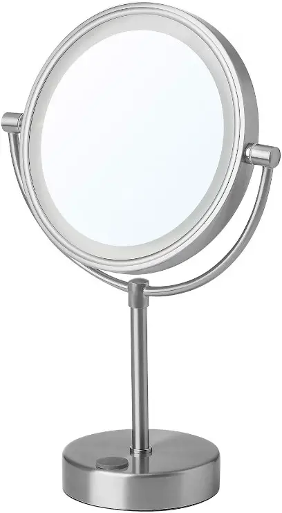 Mirror with Integrated Lighting