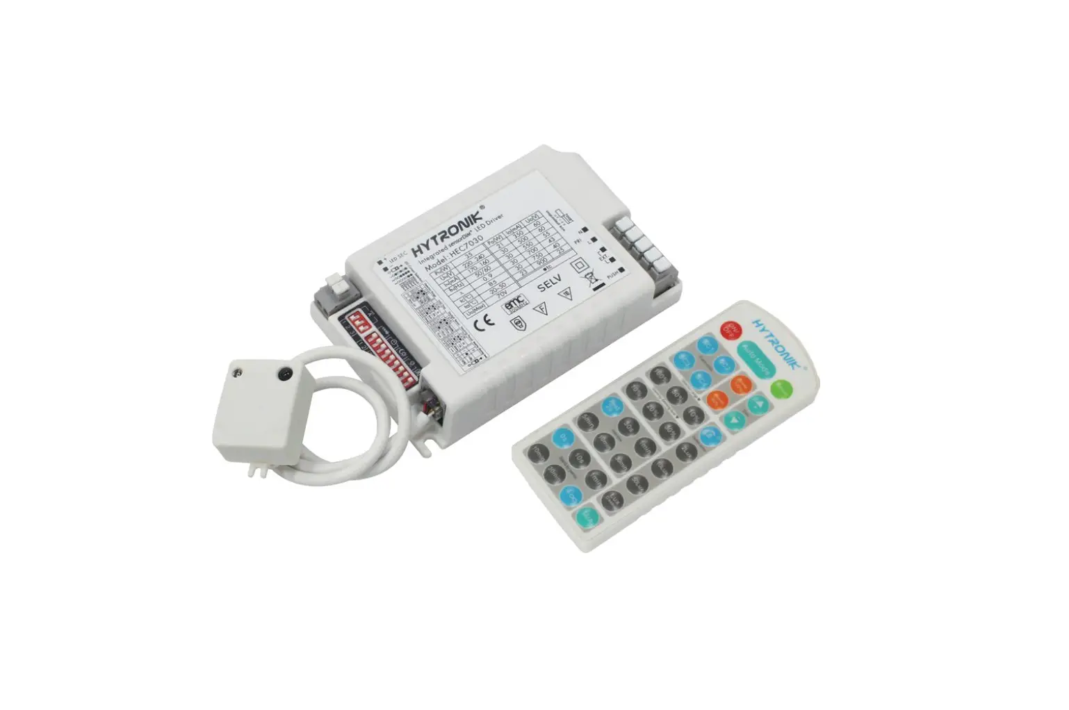 Hytronik Hec7030 Sensordim Integrated Hf Sensor And Led Driver Instruction Manual