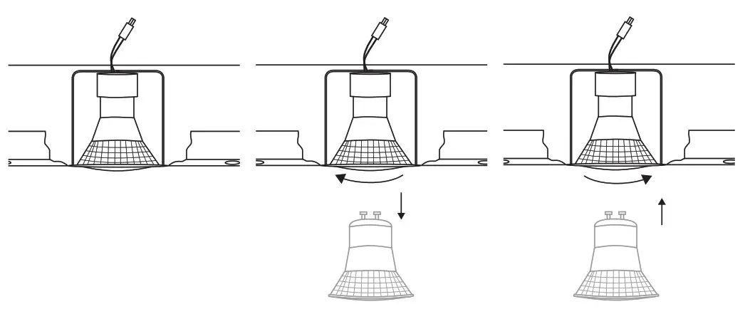 schweigen UM1170-6S Silent Undermount Rangehood - light5