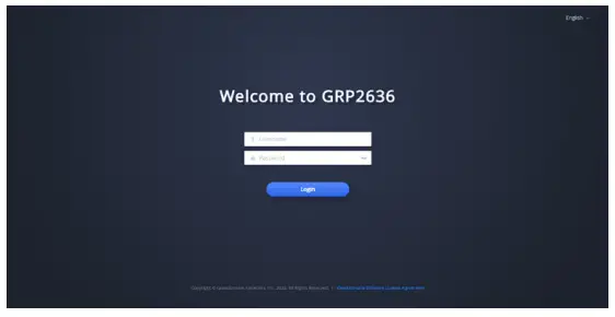 GRANDSTREAM NETWORKS GRP2636 Carrier Grade HD IP Phone - GRP2636