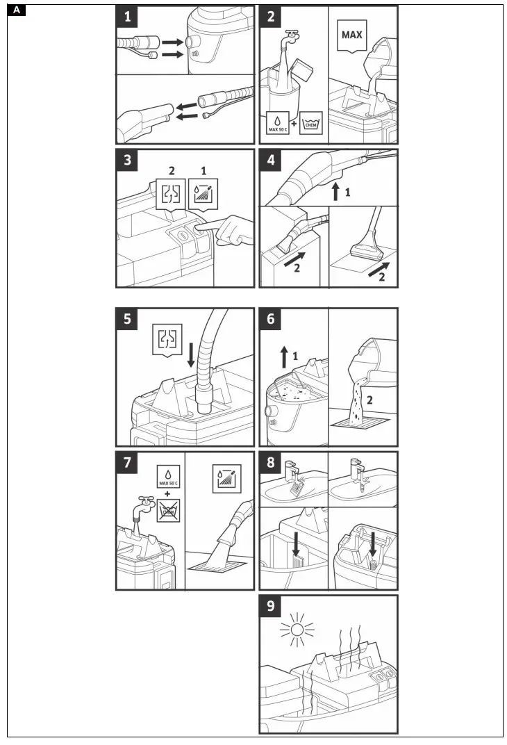 KARCHER Puzzi 8 1 Spray-Extraction Cleaner - fig 1